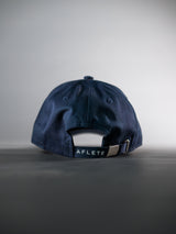 Navy blue AFLETE New Era sports cap 004, cap back view