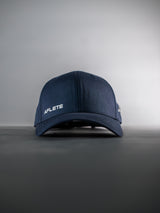 Navy blue AFLETE New Era sports cap 004, cap front view