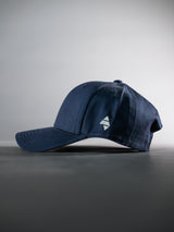 Navy blue AFLETE New Era sports cap 004, cap side view