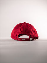 Red AFLETE New Era sports cap 004, cap back view