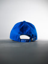 Royal blue AFLETE New Era sports cap 004, cap back view
