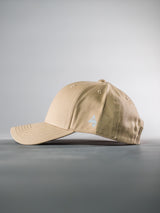 Sand Beige AFLETE New Era sports cap 004, cap side view
