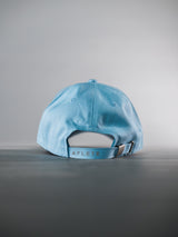 Sky blue AFLETE New Era sports cap 004, cap back view