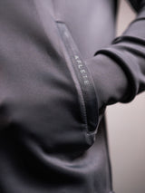 Grey AFLETE Tech Series tracksuit 005, jacket pocket detail