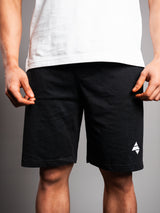 Black AFLETE Essential Urban shorts 012, shorts fit detail
