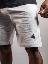 White AFLETE Essential Urban shorts 012, shorts fit detail