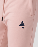 Salmon AFLETE Urban joggers 017, thigh logo close up